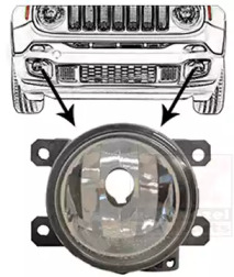 VAN WEZEL 2126999 -  Противотуманная фара